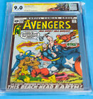 The Avengers  93 9 0 Cgc White  marvel Comics November 1971  Signed Thomas Adams