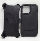 Iphone 13 Mini Case - Black Otterbox Defender  - Wireless Charging Compatible 
