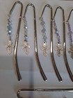 New Religious Bookmark Lot Shepherds Hook Jeweled Cross Beaded Bookmark 8pc