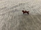 Antique 1922 Original Cracker Jack Metal Red Cat Charm Prize