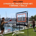 Picklepong - Like Jazzminton Sport And Badminton - Indoor Or Outdoor