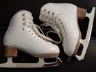 Jackson Evo White Figure Skates Kids Size 12 W  Ultima Mark Iv Blades 33134 0723
