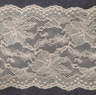 Vintage Pearl Blush Chantilly Galloon Lace Trim 6 25  Full Spool 296 Yards