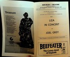 Liza Minnelli In Concert With Joel Grey Playbill March 1981 Shubert Theatre