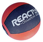 Medicine Ball 4 4 Lb Champion 8  Black red 1266290 Rubber Reactor