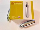 10 - 16 Gram Co2 Cartridg 16g Threaded Bike Tire Inflator Keg Charge 10-pack