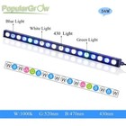 Led Aquarium Light 54w 81w 108w Mix Spectrum Strip Light For Tank Fish