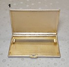 Vintage Cigarette Case Metal Pocket Cigarette Holder Box Retro Tobacciana