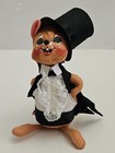 Annalee Mouse Bride And Groom 1994 Wedding Couple Collectible Poseable Newlyweds
