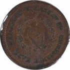 1863 Civil War Token Store Card Christopher Karl Ny-630-am 1164 Ef Uncertfd  229