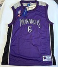 Vintage Sacramento Monarchs Ruthie Bolton  6 Champion Wnba Jersey Nwt Usa L
