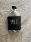 Knob Creek Bourbon Leather Wrapped Glass 200ml Flask  brand New In Wrapper 
