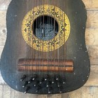 Antique Wood Ukelin 32 Strings Instrument Folk 1920s Manufacturer s Advertising