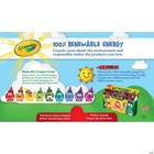 New Crayola 96 Pack Multicolor Crayons With Sharpener Included