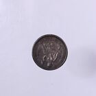 Raw Love Token H M Engraved On Silver 1883 Seated Liberty 10c