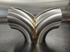 2-1 Merge Collector 4   075 304 Stainless Tig Welded Custom Turbo Exhaust