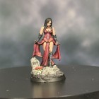 Painted Female Vampire Miniature Dungeons   Dragons Pathfinder 28mm Fantasy