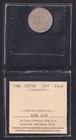 Canada 1875h 25c Twenty Five Cent Silver Coin Iccs Graded Fair  925 Silver