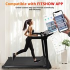 3 0hp Wide Folding Treadmill Electric Motorized Running Machine Fitness W lcd Us