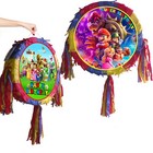 Super Birthday Pinata Party Theme Bros Game Toad Happy Mario Bowser King Koopa