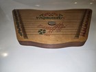 Vintage Wooden Lap Harp Zither Instrument W   Music Maker Sheet Music Belarus     