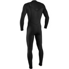 O neill Men s Hyperfreak 4 3 mm Chest Zip Full Black black Wetsuit  5344-a00 