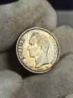 1960 Venezuela Silver  83 5   One Bolivar Coin Rainbow Toned Unc