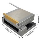 Permanent Magnetic Sine Plate Magnetic Chuck 6 6 In 150 150mm Square