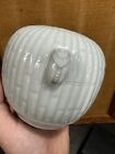Korean Water Dropper Scholars Cicada Faux Pattern Bamboo Celadon Ahn Dong Oh
