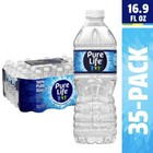 Pure Life Purified Water  16 9 Fl Oz   500 Ml  Plastic Bottled Water  35 Pack 