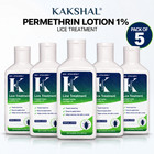 Lice Treatment Lotion 60ml Otc External Use Expiry 08 2028 Pack Of 5