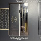 Parker Duo Pen Set Urban Im Rollerball   Ballpoint Black Medium Point Gift Set