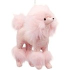 Plush Pink Poodle Christmas Tree Ornament C4823