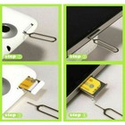 Sim Card Tray Pin Eject Removal Tool Needle Ejector For Iphone Ipad Htc Samsung