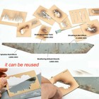 1 35 1 48 1 72 Scale Weather chipping mud Effects Airbrush Stencil Template Tool