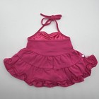 Build A Bear Vintage Dress Pink Sequin Ruffle Teddy Clothes Summer Girl Outfit