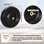 4pcs Upgrade           4 00-6  Flat-free Solid Rubber Tires 