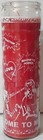 Veladora Ven A Mi  come To Me  Candle  Color Rojo red  Amor love
