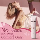 Bikini Trimmer For Women - Painless Electric Razors For Silk Skin cordless Body
