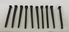Vintage Quantity Of  10 New Old Stock 4 In Square Nails Never Used Barn Fresh