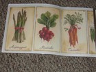 Nos Imperial Instant Stencil Garden Vegetables 8  X 18  Farmhouse Kitchen Decor