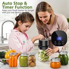 Mason Jar Vacuum Sealer - Multi-function Electric Mason Jar Vacuum Sealer Kit