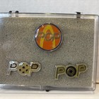 U2 Pop Mart Concert Tour Pins 1997  Set Of 3 In Original Case New Never Worn