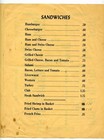 The Hitching Post Bar Dinners Menu Lake Luzerne New York 1960 s
