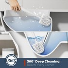 Toilet Brush  4 Pack Toilet Brush And Holder Set Bathroom Accessories