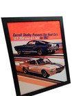 Framed Carroll Shelby Presents 67 Gt350 Gt500 Reproduction Print - 8 5x11