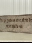 Top Quality Marble Church Plaque Virgo Potens Monstra Te Esse Matrem