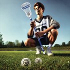Lacrosse 3pk Playsafe Balls - White - Rubber Recreational And Training Balls In