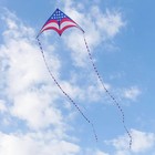 Length 63  Patriotic American Flag Large Delta Kite For Kids And Adults independ