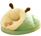 Pet Cat Dog Home Cave Bed Full Thick Warm Solid Large 60  40  35 Plush Soft Shoe